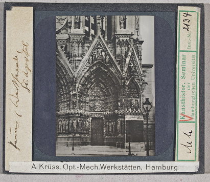 Vorschaubild Reims: Kathedrale, rechtes Westportal 